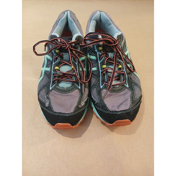 Asics Womens 9 Sneakers Gel Scram 2 Multicolor Lace Up Running Shoe Padded - Picture 5 of 8